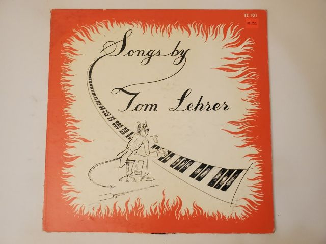 Tom Lehrer Songs by Tom Lehrer vinyl record