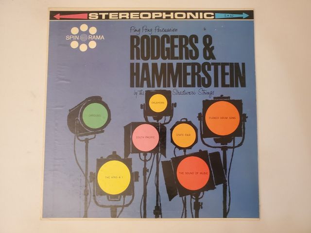 Stadivari Strings Ping Pong Percussion: Rodgers & Hammerstein vinyl record