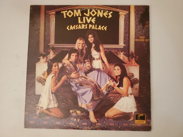 Tom Jones Live in Las Vegas, Caesars Palace vinyl record