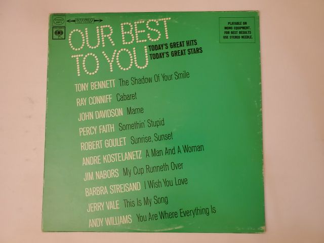 Various Artists Our Best to You vinyl record