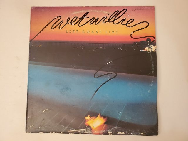 Wet Willie Left Coast Live vinyl record
