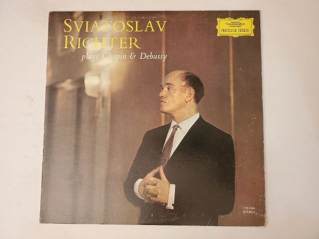 Sviatoslav Richter Sviatoslav Richter plays Chopin & Debussy vinyl record