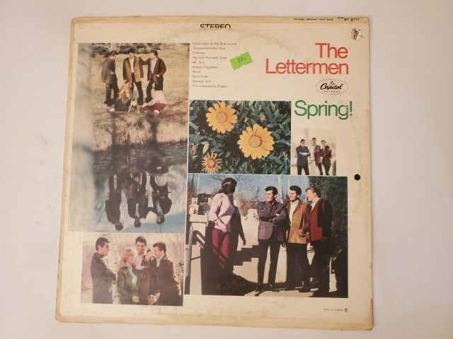 The Lettermen Spring! vinyl record