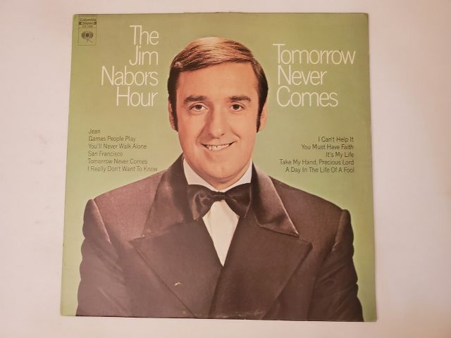 Jim Nabors The Jim Nabors Hour: Tomorrow Never Comes vinyl record