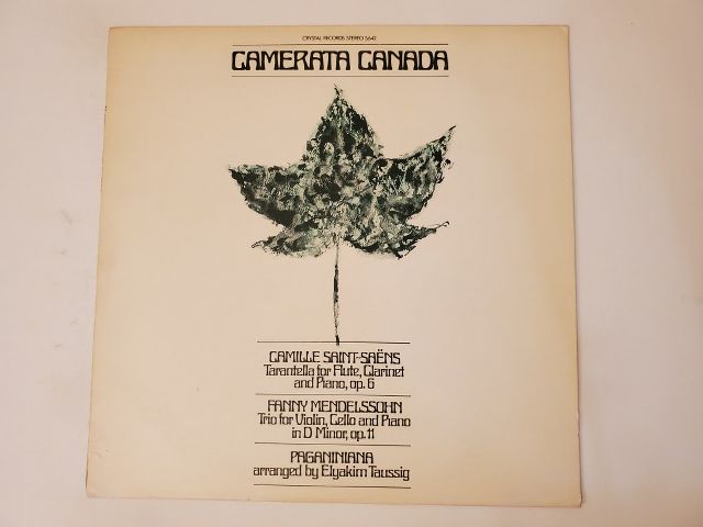 Camerata Canada Camerata Canada vinyl record