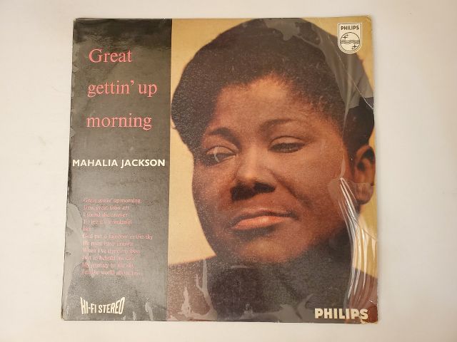 Mahalia Jackson Great Gettin' Up Morning vinyl record