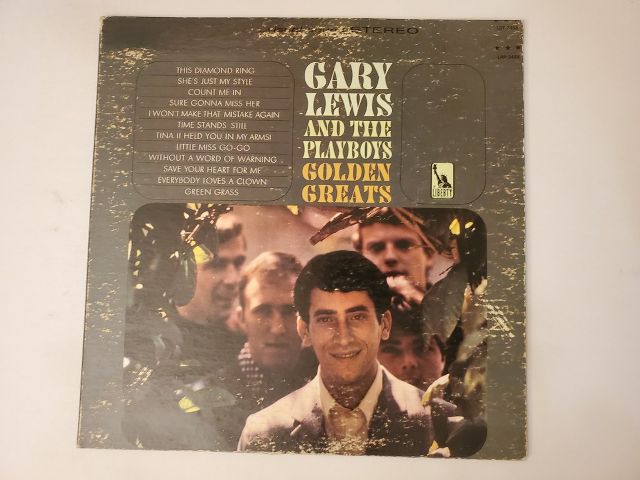 Gary Lewis and the Playboys Golden Greats vinyl record