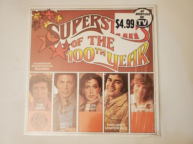 Various Artists Superstars of the 100th Year vinyl record
