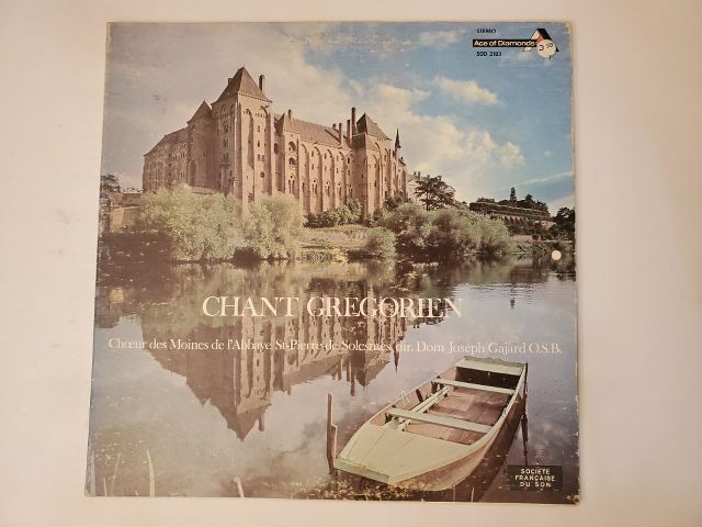 Choeur des Moines de l'Abbaye St-Pierre de Solesmes Chant Gr?gorien vinyl record