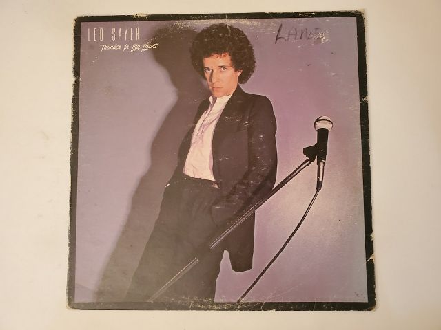 Leo Sayer Thunder in My Heart vinyl record