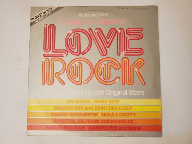 Various Artists Love Rock: A Collectors Edition vinyl record