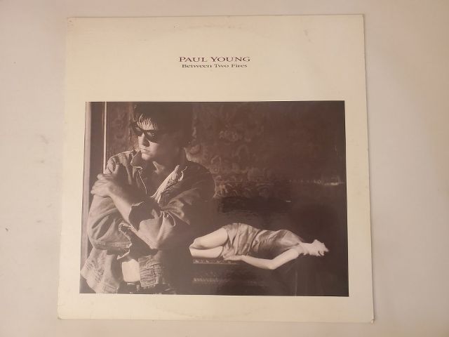 Paul Young Between Two Fires vinyl record