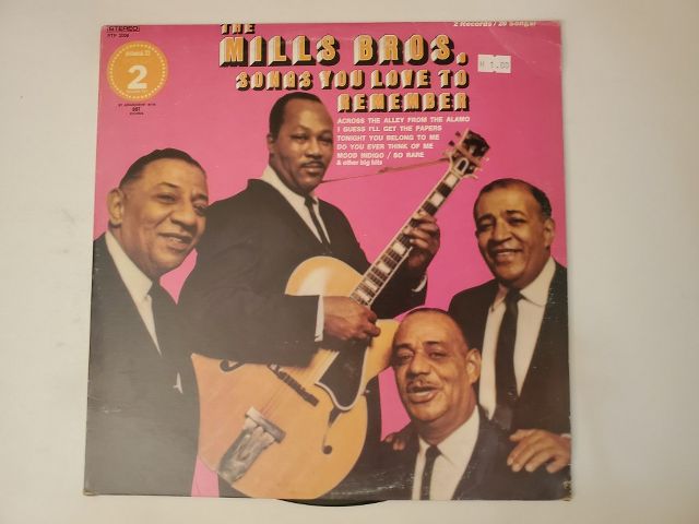 The Mills Brothers Songs You Love to Remember vinyl record