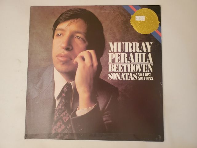 Murray Perahia Beethoven Sonatas No. 4 Op 7, No. 11 Op 22 vinyl record