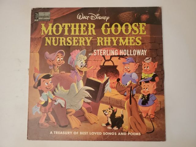 Sterling Holloway Mother Goose Nursery Rhymes vinyl record