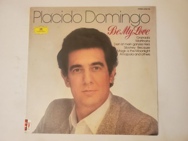 Placido Domingo Be My Love vinyl record