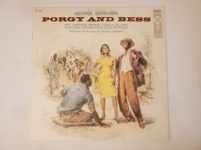 George Gershwin Porgy and Bess vinyl record
