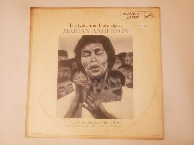 Marian Anderson The Lady from Philadelphia vinyl record