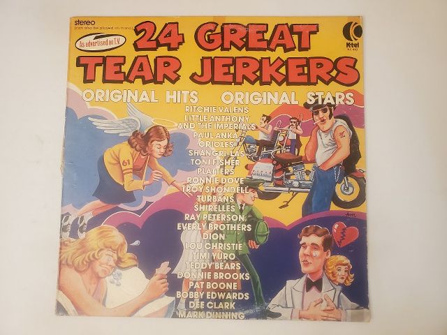 Various Artists 24 Great Tear Jerkers vinyl record