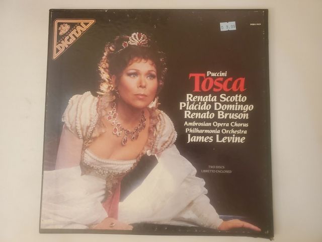 Renata Scotto, Pl?cido Domingo, Renato Bruson Puccini: Tosca vinyl record