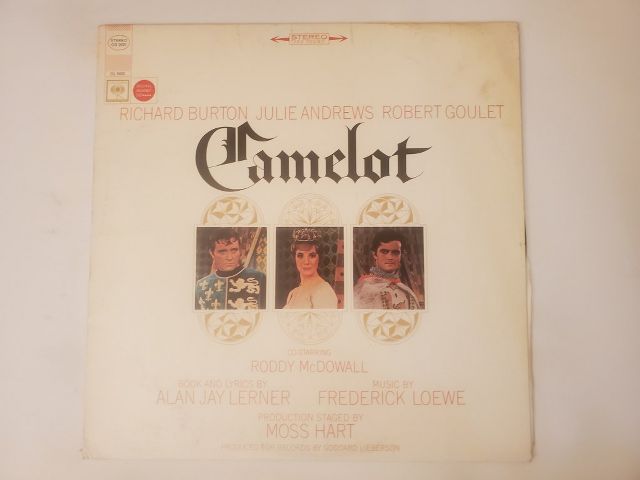 Original Broadway Cast Camelot vinyl record