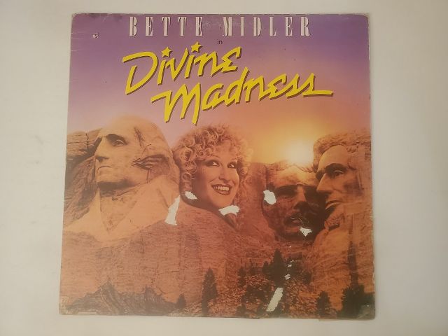 Bette Midler Divine Madness vinyl record