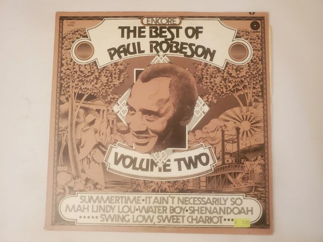 Paul Robeson Encore, The Best of Paul Robeson Volume Two vinyl record