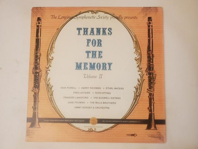 Various Artists Thanks for the Memory Volume II vinyl record