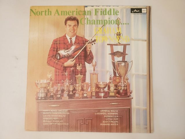 Graham Townsend North American Fiddle Champion vinyl record
