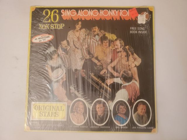Various Artists Sing Along Honky Tonk vinyl record