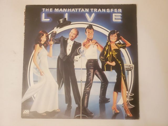 The Manhattan Transfer Live vinyl record