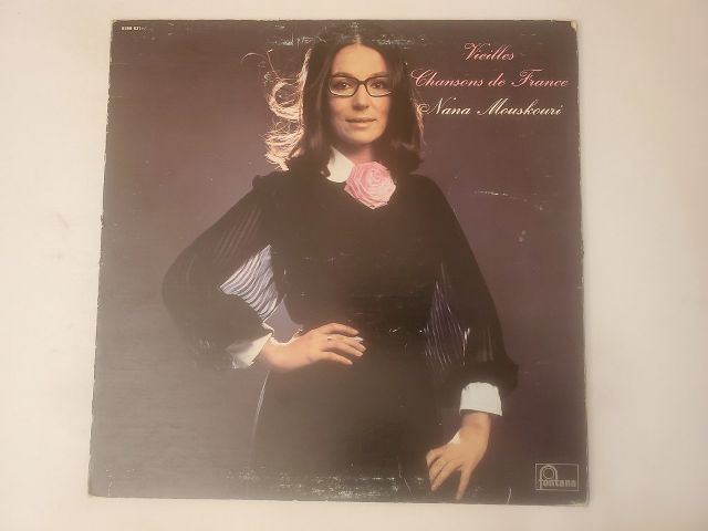 Nana Mouskouri Vieilles Chansons de France vinyl record