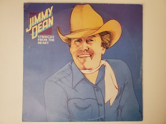 Jimmy Dean Straight from the Heart vinyl record