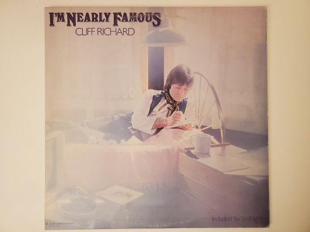 Cliff Richard I'm Nearly Famous vinyl record