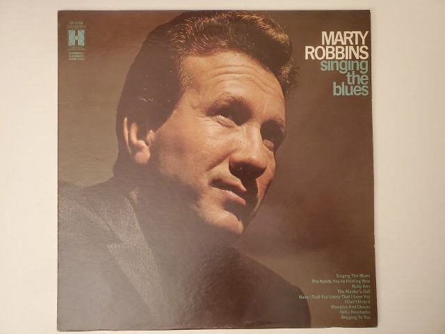 Marty Robbins Singing the Blues vinyl record