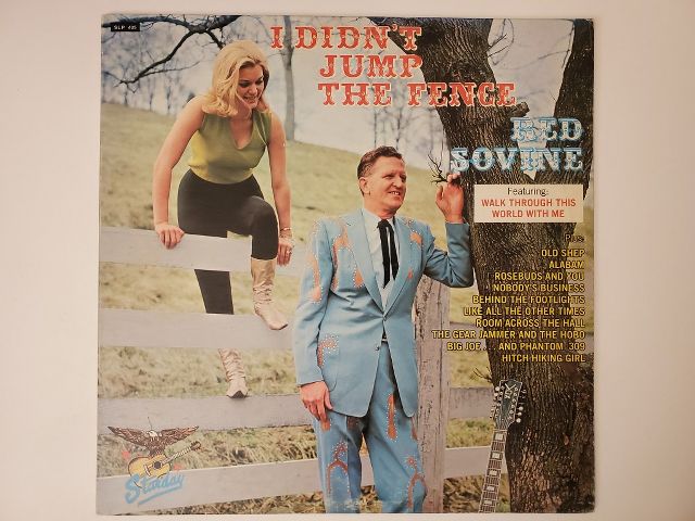 Red Sovine I Didn't Jump the Fence vinyl record