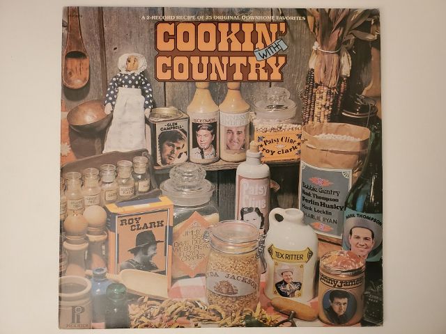 Various Artists Cookin' with Country vinyl record