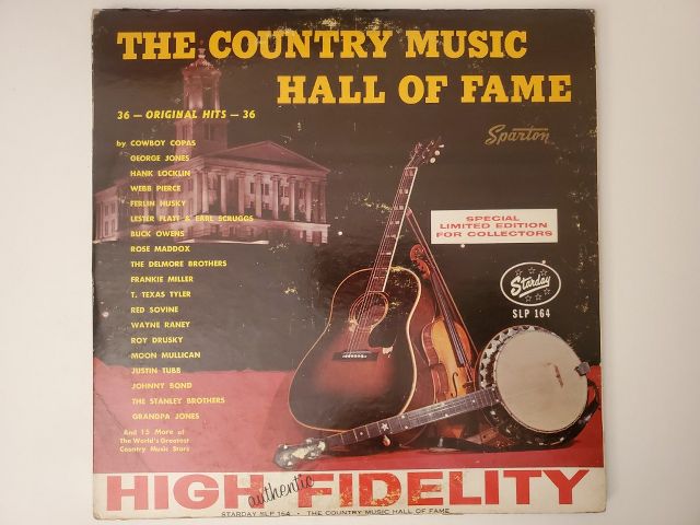 Various Artists The Country Music Hall of Fame vinyl record