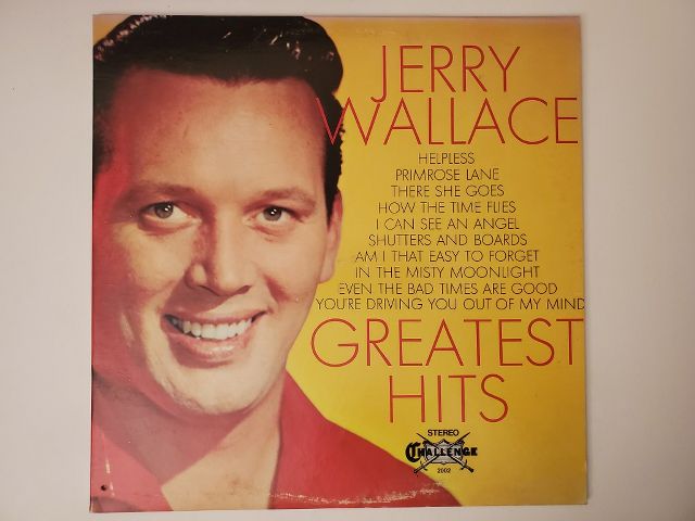 Jerry Wallace Greatest Hits vinyl record