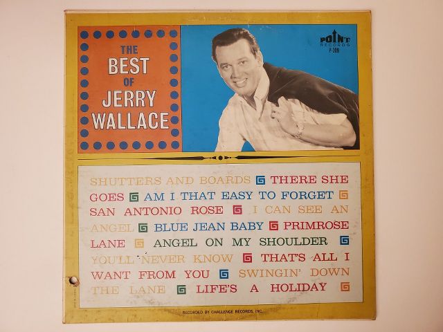 Jerry Wallace The Best of Jerry Wallace vinyl record