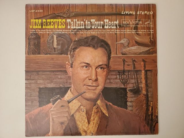 Jim Reeves Talkin' to Your Heart vinyl record