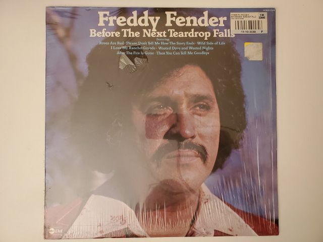 Freddy Fender Before the Next Teardrop Falls vinyl record
