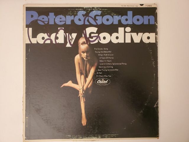 Peter and Gordon Lady Godiva vinyl record