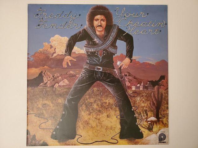 Freddy Fender Your Cheatin' Heart vinyl record