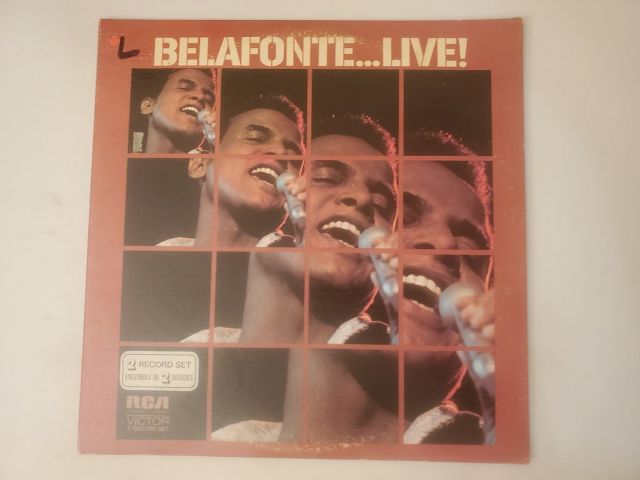 Harry Belafonte Belafonte...Live! vinyl record