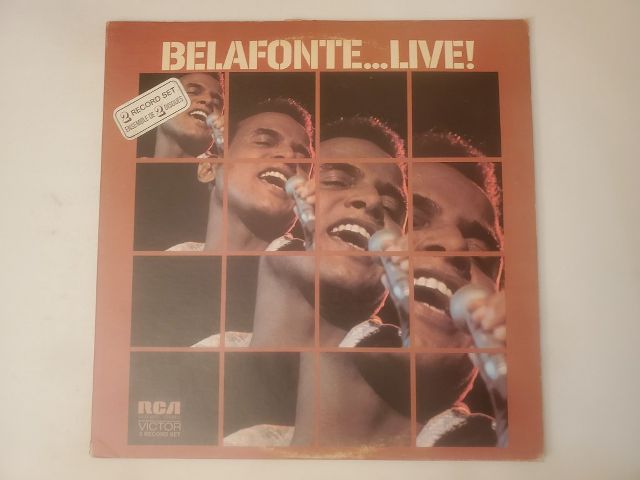 Harry Belafonte Belafonte...Live! vinyl record