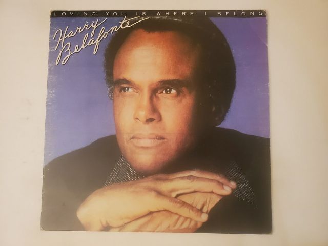 Harry Belafonte Loving You is Where I Belong vinyl record