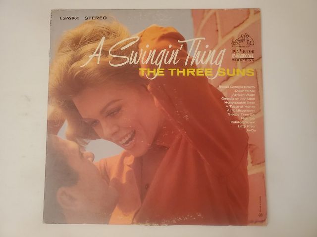 The Three Suns A Swingin' Thing vinyl record