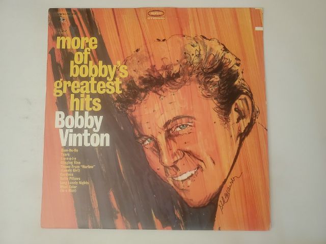 Bobby Vinton More of Bobby's Greatest Hits vinyl record