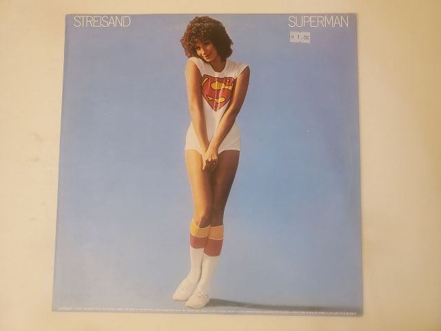 Barbra Streisand Superman vinyl record